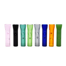 Hot sale glass Reusable Filter Tips rolling paper tips multiple colors smoking mouthpiece smoking accessories